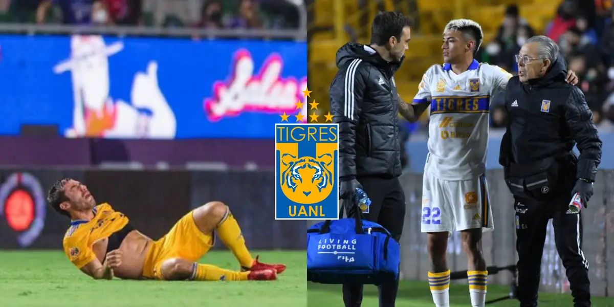 Los jugadores pertenecen a Tigres, pero están alejados de las canchas