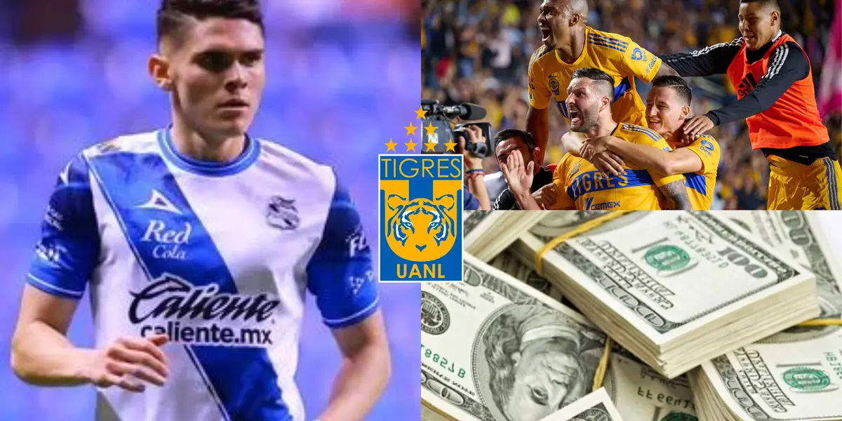 Los Tigres tienen al defensa del Puebla en la mira