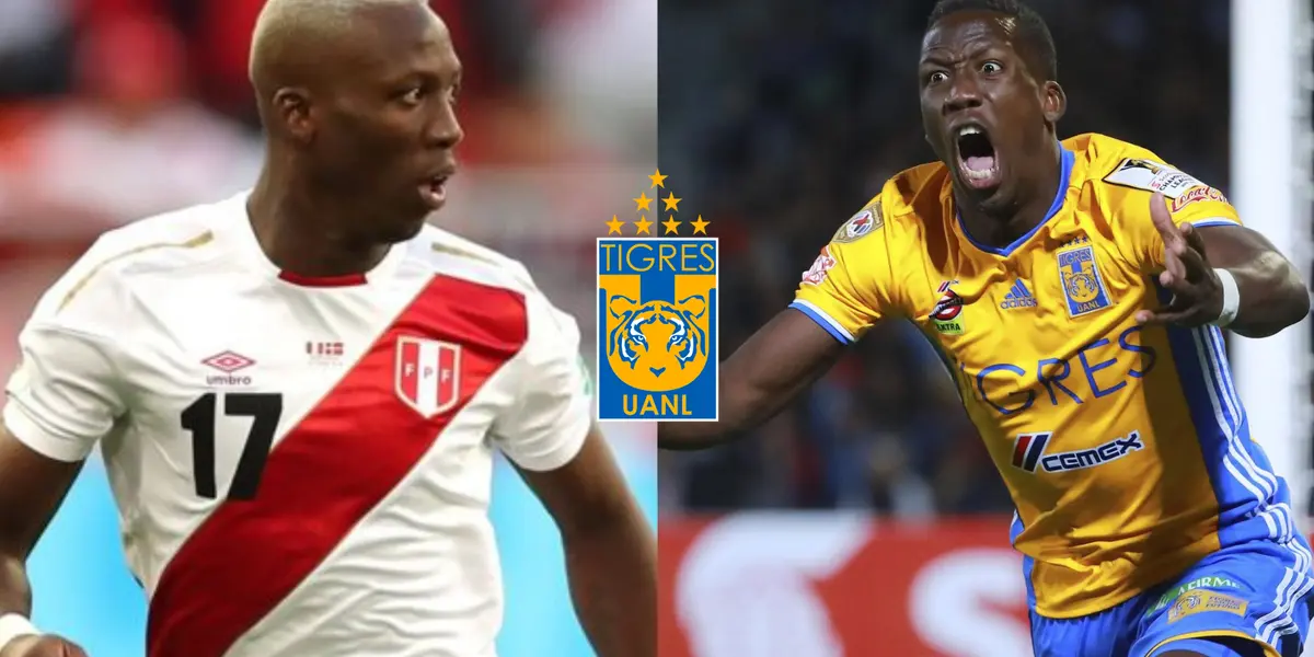 Luis Advíncula fue jugador de los Tigres en 2017, pero se fue sin pena ni gloria