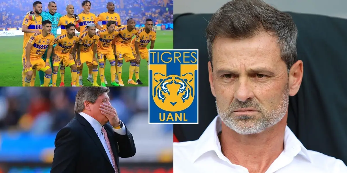 Mientras a Miguel Herrera le temblaba, Diego Cocca sentaría dos vacas sagradas de Tigres 