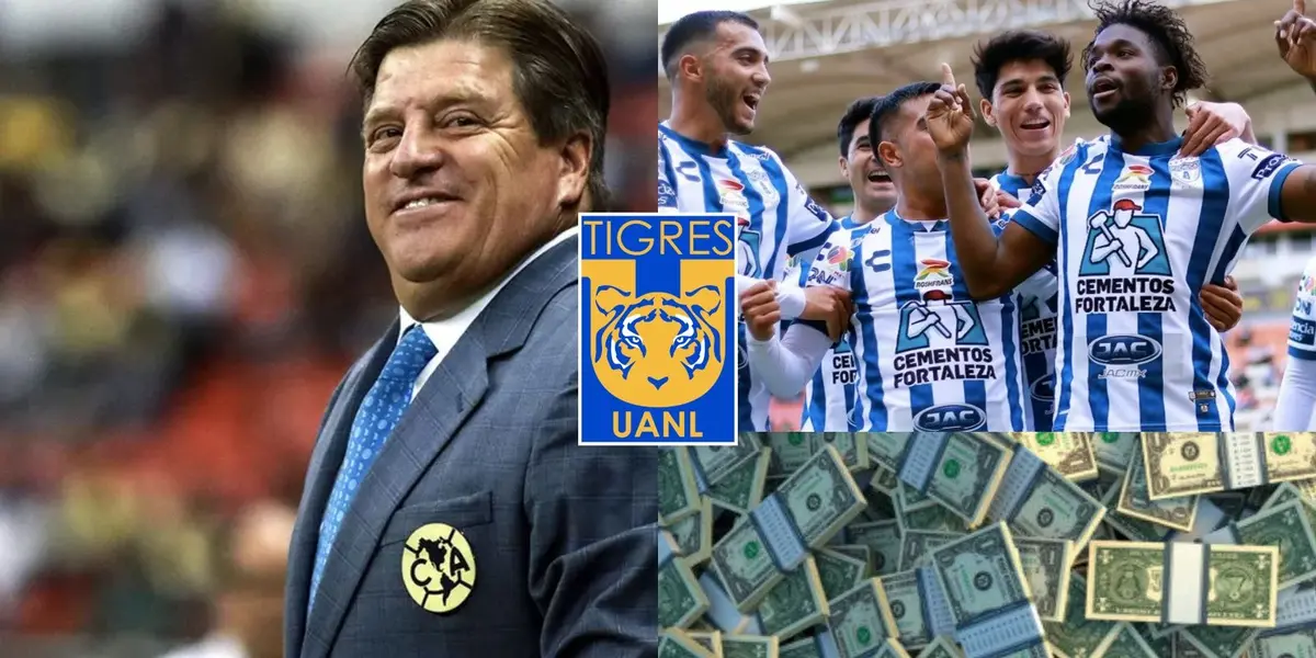 Miguel Herrera quiso a un crack de Pachuca para retirar a un ídolo de Tigres pero no le llegaron al precio.