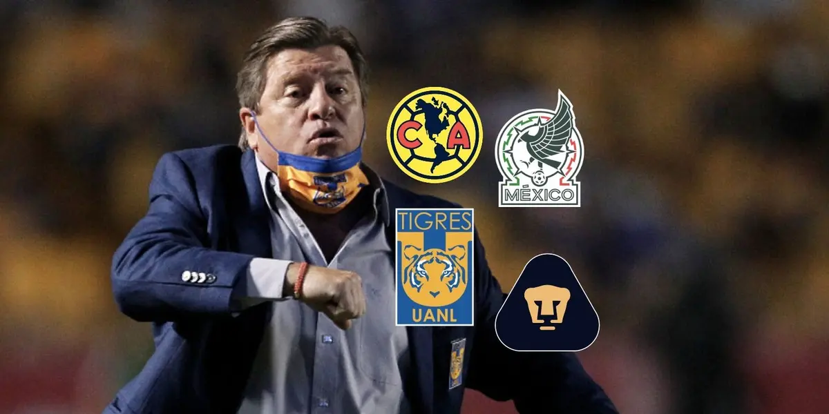 Miguel Herrera ya se mostró con otro equipo que no es ni Tigres ni la Selección Mexicana.