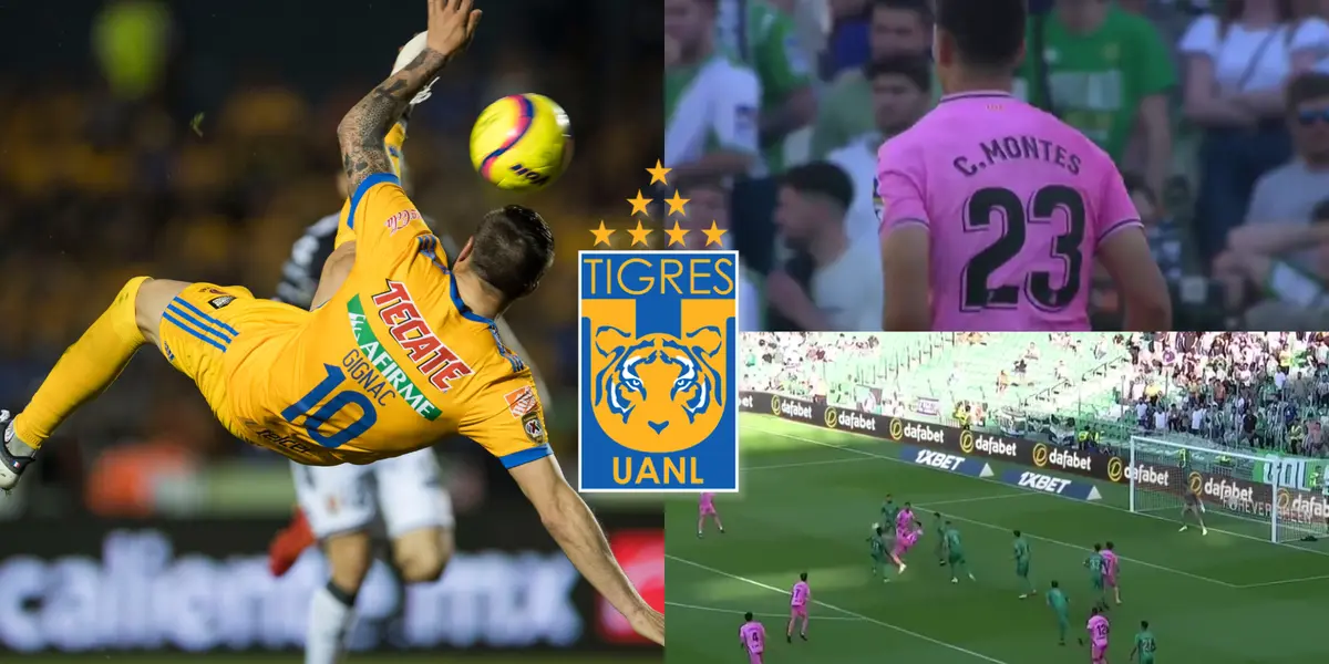 Montes metió un gol que no sirve de nada, y Gignac le da una bofetada desde Tigres