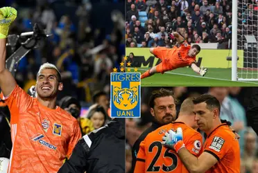 Nahuel Guzmán ya es una leyenda de Tigres y sigue acumulando minutos sin recibir gol