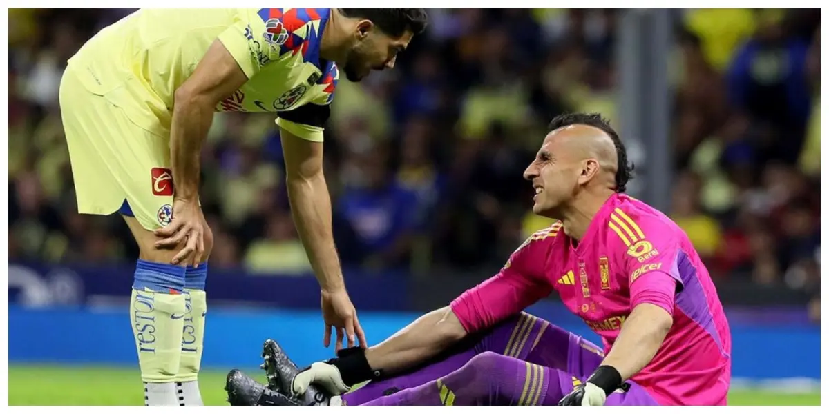 Nahuel ya fue expulsado en otro final contra el América, sumando un hecho histórico en Tigres UANL