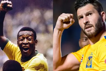 Narradores de partidos entre Tigres y Portland compararon a Gignac con el histórico Rey Pelé