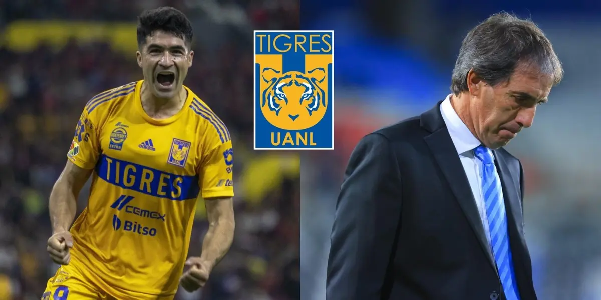 Nico Ibáñez anotó el gol del título para Tigres ante su ex equipo y la reacción de Almada es de no creerse