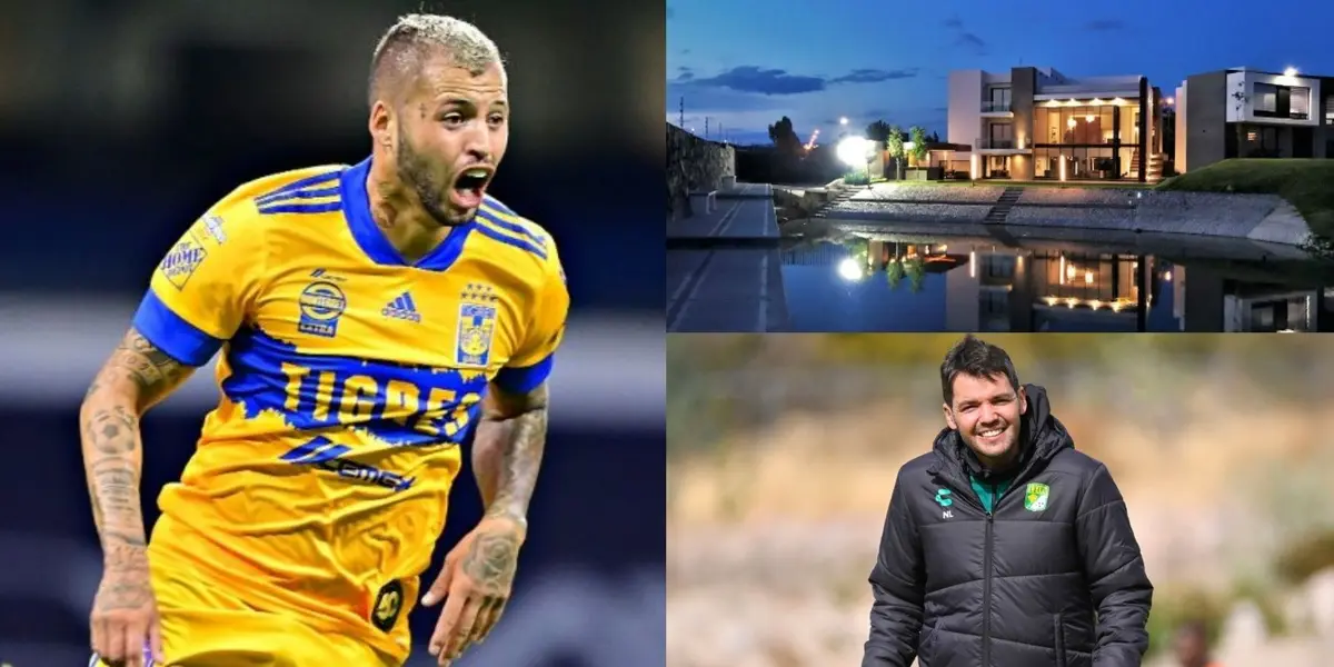 Nico López podría salir de Tigres en la próximas horas y la lujosa casa con la que el León lo convencería