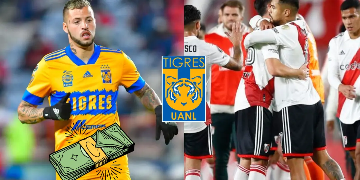 Nicolás López es de los jugadores de Tigres más atractivos para otros mercados