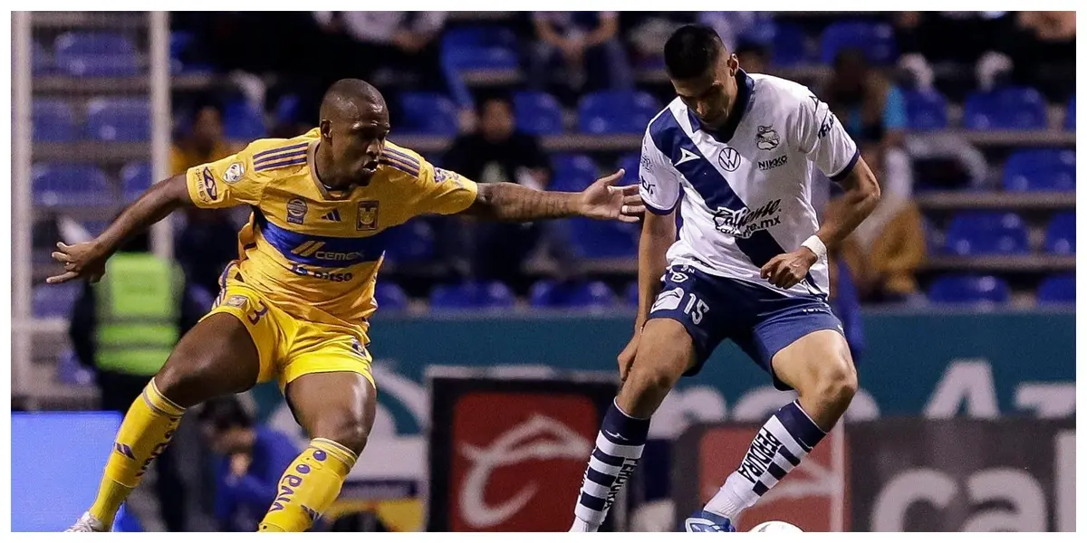 Nos vamos al descanso con el empate momentáneo entre Club Puebla y Tigres UANL