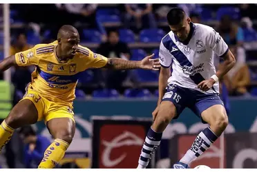 Nos vamos al descanso con el empate momentáneo entre Club Puebla y Tigres UANL