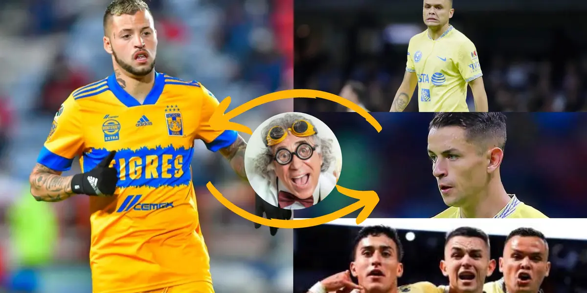 Se abre la ventana de fichajes y Tigres prepararía un cambio de locos con el América