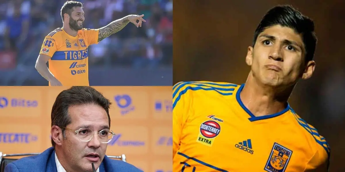 Según Antonio Sancho,  Alan Pulido fue la causa de la llegada de Gignac a los Tigres y revela la razón 