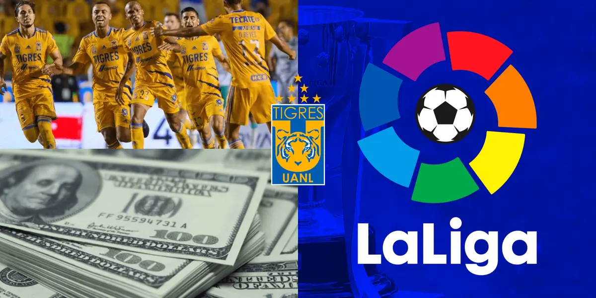 Tigres es de los equipos más caros no solo de México sino del continente, su capacidad también alcanza para dejar atrás a algunos equipos de La Liga de España.