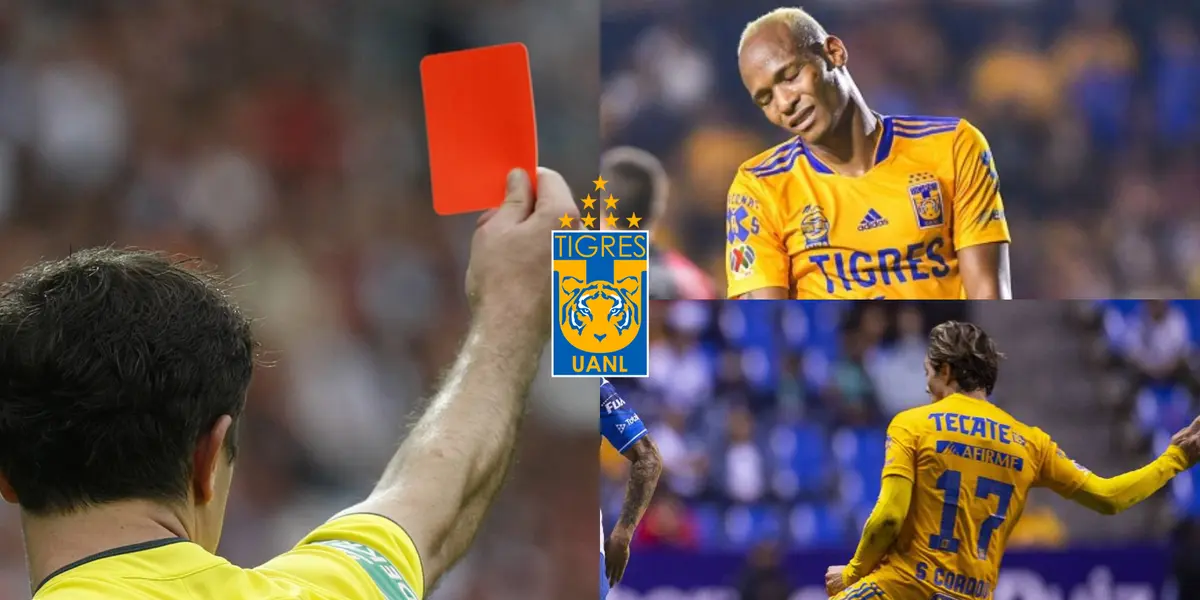 Tigres es el equipo que más expulsiones ha sufrido en la presente campaña