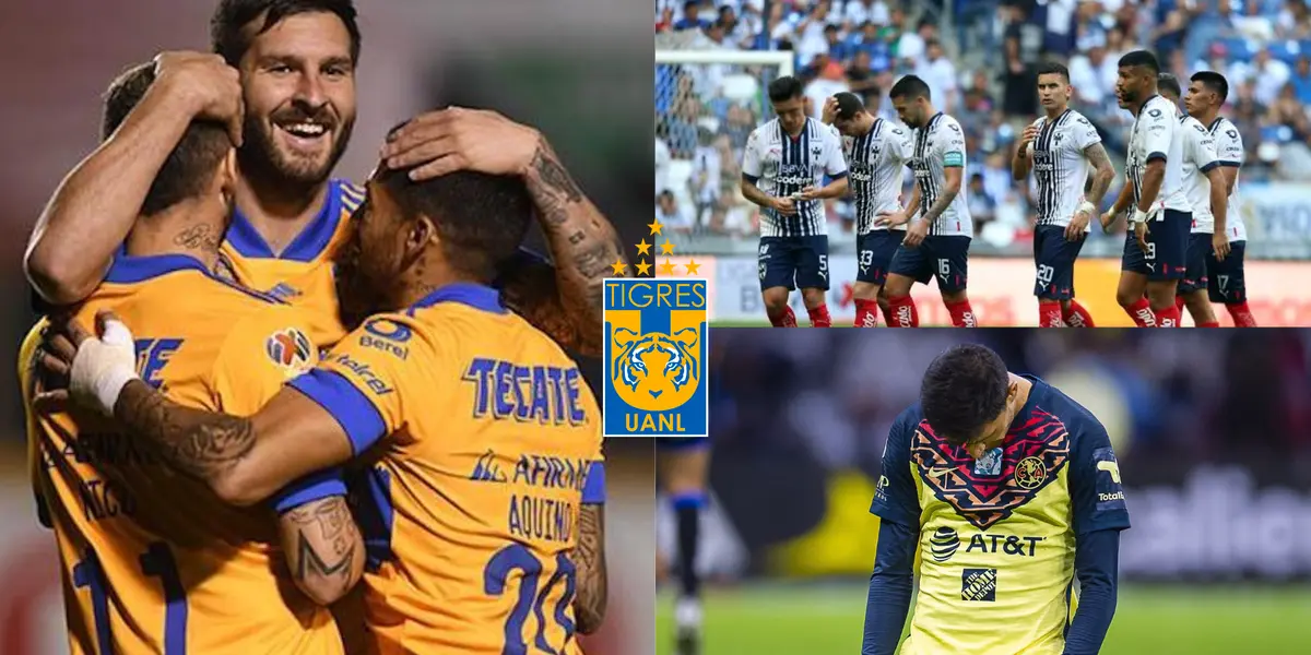 Tigres ha demostrado que es el nuevo grande del fútbol mexicano y así humilla a América y Rayados previo a la liguilla 