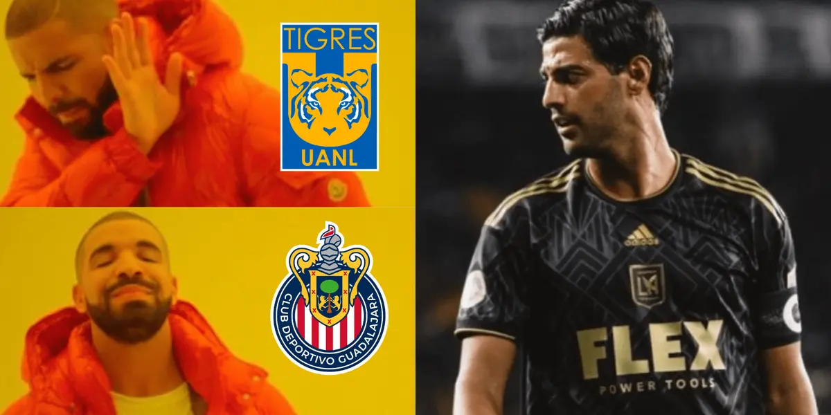 Tigres no quiso fichar a Carlos Vela, pero Chivas le va a rogar con todos los millones