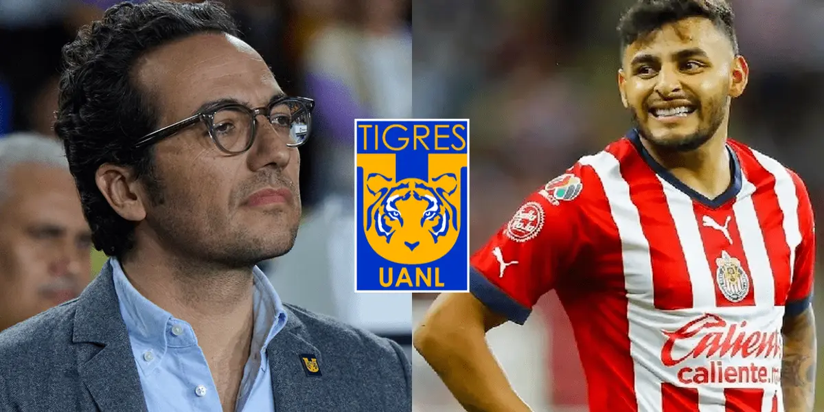 Tigres sigue insistiendo por traer al atacante de las Chivas y Alexis habría dado un claro indicio de querer vestirse de auriazul.