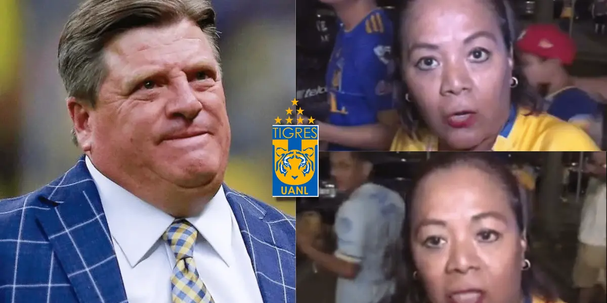 Una aficionada reclamó el despido de Miguel Herrera porque no siente los colores de Tigres