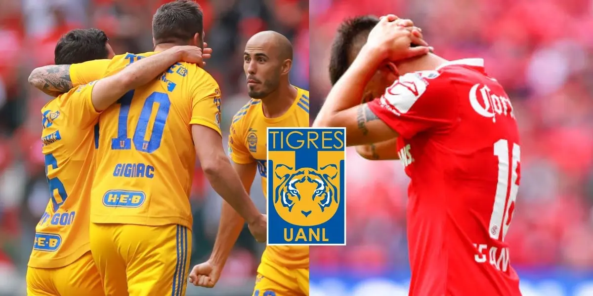 Uno de los ex jugadores de Tigres tras ver la clasificación de Toluca consideraría regresar al Volcán