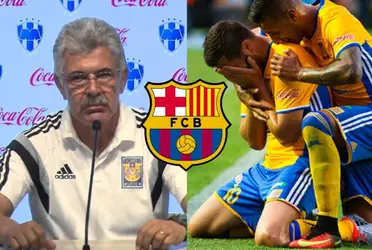 Uno de los jugadores que Ricardo Ferretti quemó en Tigres ahora estaría en la mira del Barcelona  