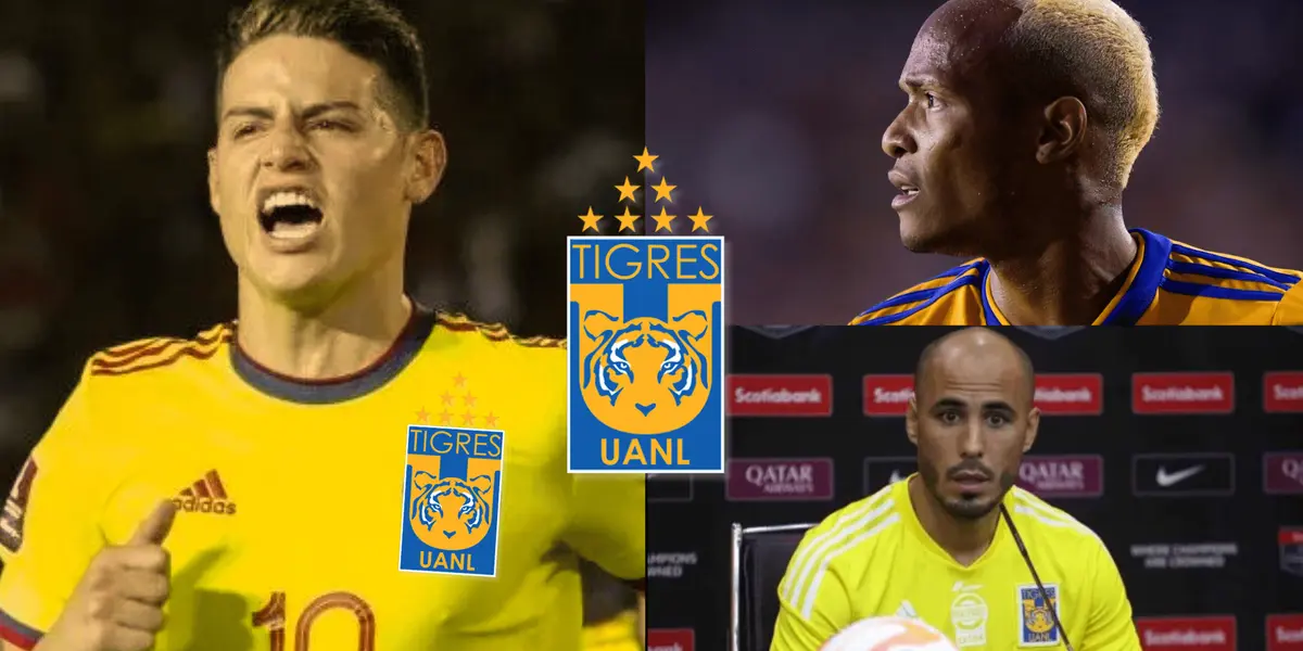 Ya habría 2 sacrificados para que James Rodríguez llegue a Tigres en verano